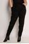 Picture of BLACK TROUSER WITH PLEATED WAIST